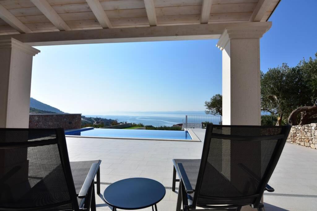 Villa Katarina - Infinity Pool With Amazing View Bol Eksteriør billede